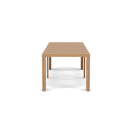 Table à manger rectangulaire extensible et transformable de style moderne, couleur personnalisable, pour salle à manger