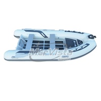Canoë d'aviron 3.3m bateau Orca Tube coque en aluminium RIB gonflable 11ft bateaux assis sur le dessus