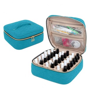 Sac de transport pour vernis à ongles, organiseur de rangement de voyage, étuis de présentation pour vernis à ongles et accessoires de manucure - Product Image 5