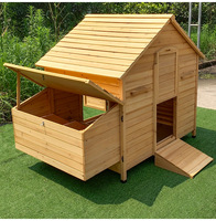 Meilleures ventes, vente en gros d'usine, poulailler en bois de luxe écologique, imperméable, XL - Extra Large