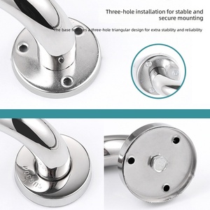 Vente en gros de rampes d'appui en acier inoxydable 304 pour salles de bain, toilettes, sans obstacle, pour personnes handicapées et personnes âgées - Product Image 4