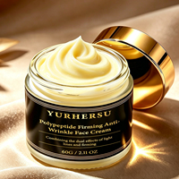 Crème Visage Polypeptide OEM ODM Soin Anti-Rides Marque Privée Logo Personnalisé Fini Lisse et Délicat pour Tous Types de Peau Soin Quotidien