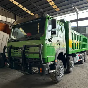 Xe tải Sino HOWO 12 bánh xe 30 mét khối 40 tấn 8x4 sử dụng xe tải tự đổ diesel được bán