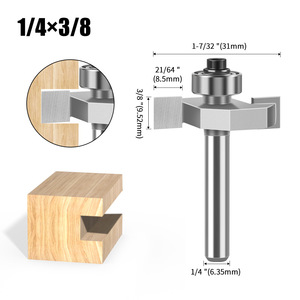 High-Strength T-Slot <strong>Router</strong> <strong>Bit</strong> | Ball Bearing Precision Chamfering &amp; Handle Cutting <strong>Bit</strong> - Product Image 6