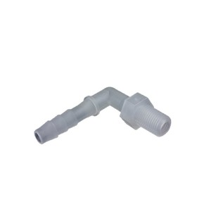 <b>Pp</b> Plastic 1/8 Npt Threaded Elbow Connector For Flexible Tubing Water Gas Pipe Fitting - Product Image 5