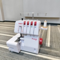 JUKKY Promotion Exceptionnelle : Machine à Coudre Surjeteuse Portable 843 Mini pour la Maison, Facile à Utiliser pour Débutants et Projets de Couture DIY
