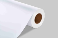 Papier auto-adhésif en PP écologique mat à prix d'usine, résistant aux UV UL94 V-0, pour impression d'autocollants publicitaires en extérieur