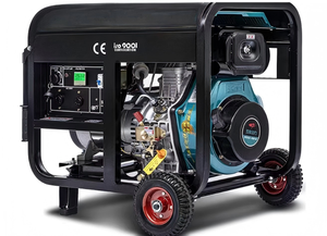 Дизельный генератор, 5 кВт/<span class=keywords><strong>6</strong></span> кВт/7 кВт/8 кВт/10 кВт, однофазный, трехфазный, длительная энергосберегающая работа, открытого типа. - Product Image 5