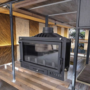 <span class=keywords><strong>Chimenea</strong></span> <span class=keywords><strong>de</strong></span> madera moderna elegante con estufa <span class=keywords><strong>de</strong></span> leña incorporada <span class=keywords><strong>de</strong></span> diseño <span class=keywords><strong>de</strong></span> madera para hoteles <span class=keywords><strong>de</strong></span> uso doméstico interior - Product Image 3