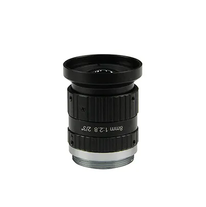 Lente de montagem industrial, MV-LD-8-10M-B 10mp comprimento focal 8mm 2/3"