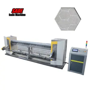 1/2 "Cnc düz ve ters büküm kullanılan altıgen tel örgü makine