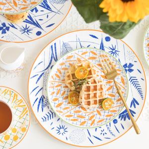 Ensemble de café et de thé en porcelaine de luxe nordique avec poignée dorée, accessoires de cuisine recommandés - Product Image 5