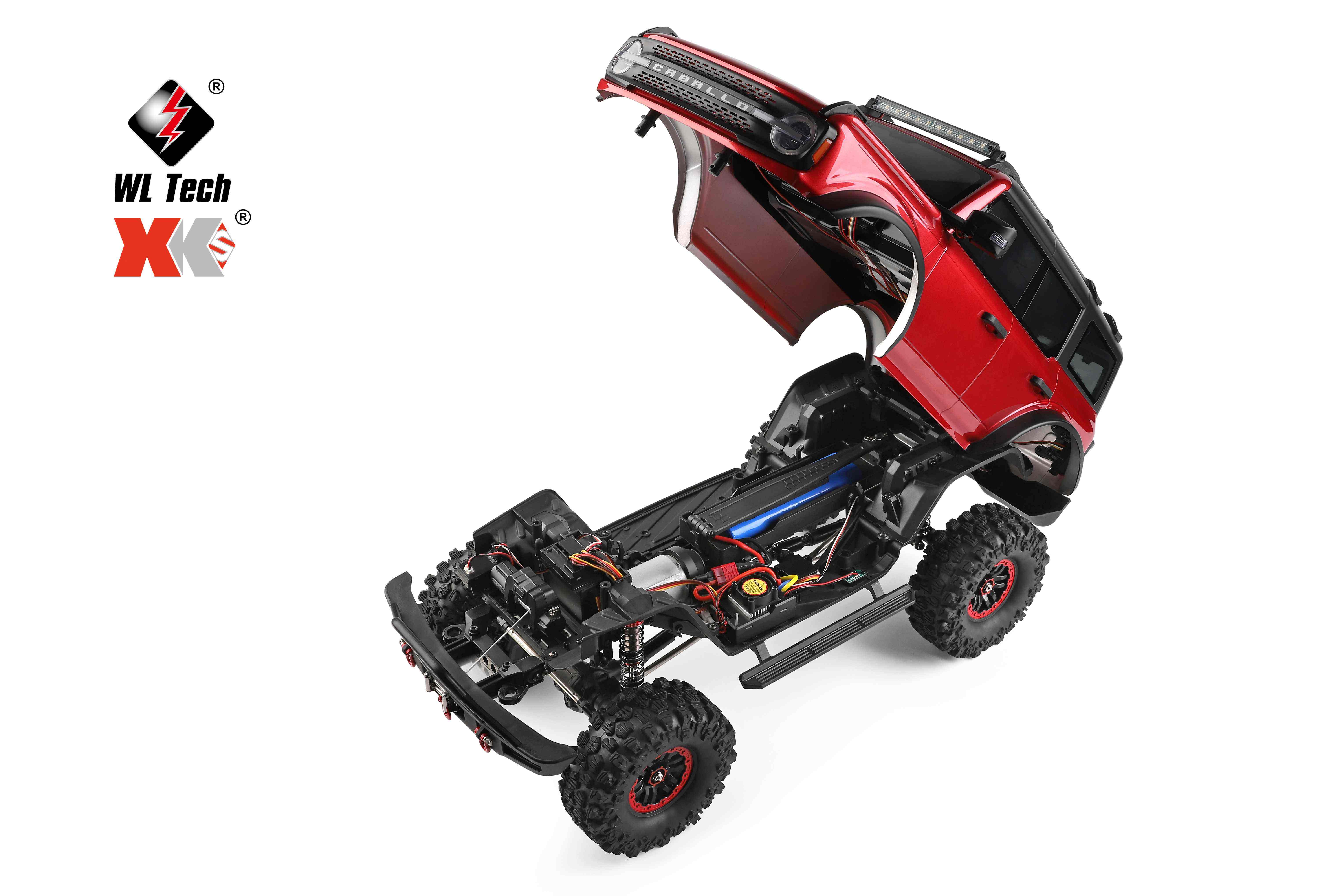 WLtoys 1/10 RC Rock Crawler Car 4WD Remote Control Vehicle Toys