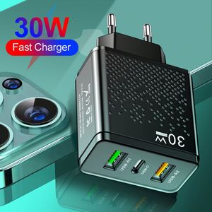 Dual <b>USB</b> Charging 30W Fast Charger QC3.0 PD Charger <b>USB</b>-<b>C</b> Power Supply <b>Adapter</b> Type <b>C</b> Charger Box for Smart Phones - Product Image 4