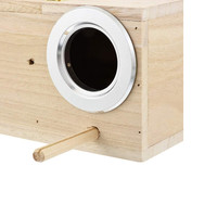Inséparables perroquets perruche perruche colibri pigeon nid d'oiseau maison nichoir en bois boîtes nichoir d'élevage boîte de mting