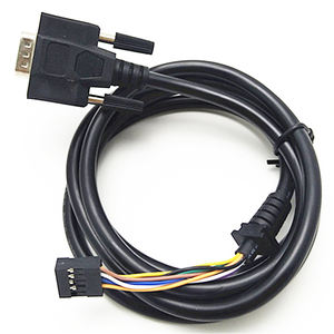 جودة عالية RS232 المسلسل D-Sub VGA DB9 9pin ذكر إلى دوبونت PH2.54 2*5P 2Row 10pin أنثى محول الأسلاك تسخير كابل 1 متر - Product Image 2