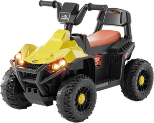 Preisgünstiger, hochwertiger batteriebetriebener Kinder-Strandbuggy aus Kunststoff für <span class=keywords><strong>2</strong></span>- bis 4-Jährige mit Lichtern und Musik. - Product Image 3