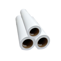 Papel plotter de ingeniería de dibujo al por mayor de alta calidad Impresión CAD Roll Bond Paper 24''