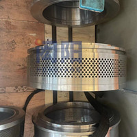 Moulin à granulés de biomasse de sciure de bois de chine, anneau de matrice et coque de rouleau + 8618851202909