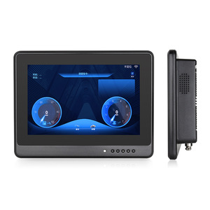 LH101-MV100 จอแสดงผลอุตสาหกรรมแบบติดตั้งบนยานพาหนะ 1280x800 USB DVI HDMI VGA ใช้ในเชิงพาณิชย์กันกระแทกกันฝุ่น - Product Image 2