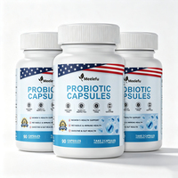 Capsules de Probiotiques OEM Formule Personnalisée Test d'Ingrédients Authentiques Prise en Charge des Tests de Contenu Supplément Nutritionnel Quotidien Multi-Souches pour le Bien-être