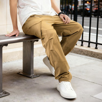 Pantalon tactique durable en 90 % nylon et 10 % élasthanne, extensible dans les quatre sens, hydrofuge, respirant, robuste, pour le travail sur le terrain, pantalon cargo