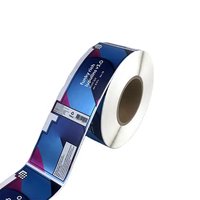 Étiquette PET argentée mate imperméable pour bière, autocollant pour canette de bière, étiquette PET argentée mate pour bière artisanale, impression d'autocollants argentés mats
