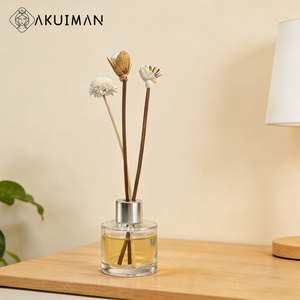 Botella de Vidrio Vacía Personalizada de 50 ml <span class=keywords><strong>para</strong></span> Difusor de Aromas con Caja - Product Image 1