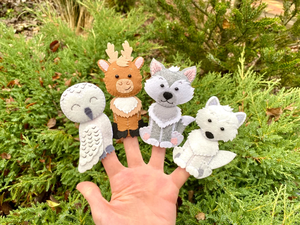 Ayuda didáctica, Aula interactiva, animales <span class=keywords><strong>de</strong></span> <span class=keywords><strong>perro</strong></span> hechos a mano, juguetes educativos personalizados, marionetas <span class=keywords><strong>de</strong></span> <span class=keywords><strong>dedo</strong></span> <span class=keywords><strong>de</strong></span> fieltro para niños, aprendizaje - Product Image 4