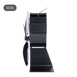 Ventilateur de <span class=keywords><strong>poêle</strong></span> en alliage d'aluminium écologique en gros d'usine pour accessoires de cheminée Design moderne non électrique - Product Image 5