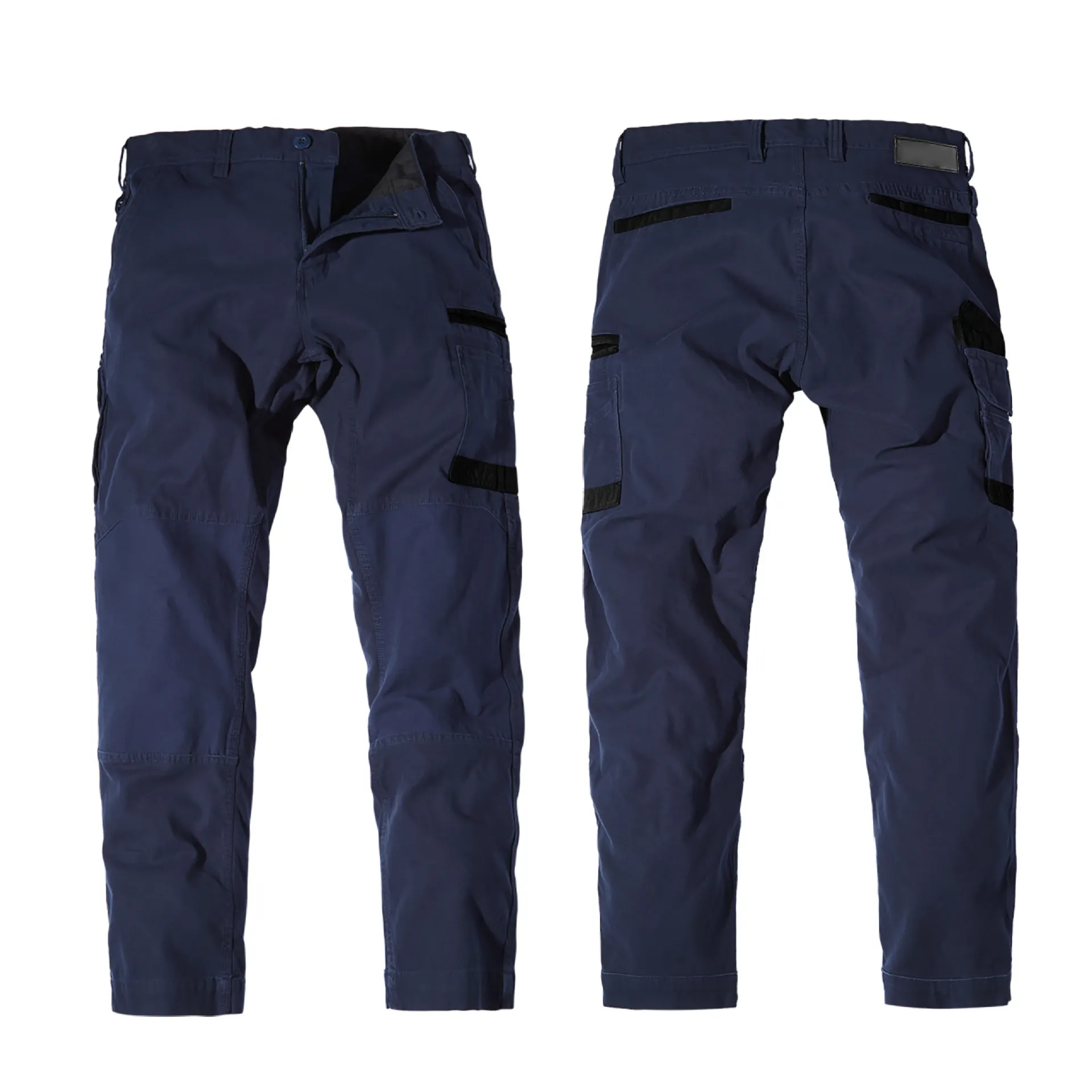 Men Safety Cargo Pants Multi Pocket Labor Protection Work Trousers Work Wear