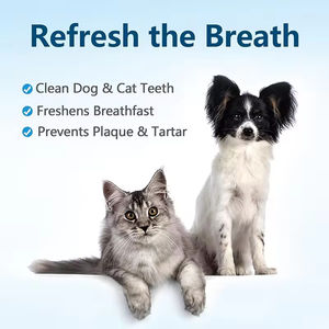 Salviette dentarie personalizzate per cani <span class=keywords><strong>Pet</strong></span> <span class=keywords><strong>Care</strong></span> per la pulizia orale dei denti del cane salviette per le dita dei denti degli animali domestici che puliscono il tartaro rimuovendo il tartaro - Product Image 6