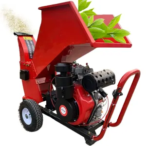 Trang trại Máy mulcher chipper gỗ Shredder chipper gỗ Máy kéo chipper gỗ