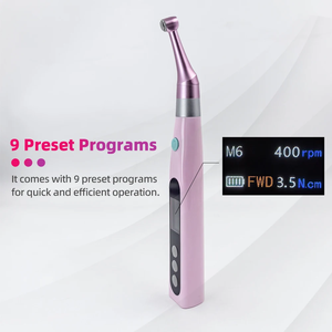 Motor Endo nirkabel gigi 9 program, dengan pengurangan 16:1 kontra angleendodontik - Product Image 4