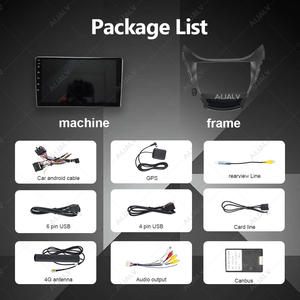 9 بوصة ملاحة سيارة داش راديو مجموعة اللفافة LHD RHD التركيب ل ستيريو من أجل هيونداي إلنترا داش ملاحة اللفافة - Product Image 6