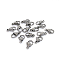 Fermoirs plaqués or sous vide populaires accessoires de bijoux fermoir mousqueton en métal bricolage pour la fabrication de bijoux