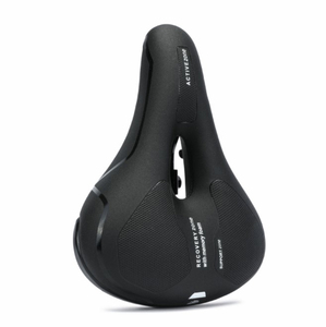 Cómodo asiento de bicicleta de espuma viscoelástica PU de fábrica, accesorios, cojín para <span class=keywords><strong>MTB</strong></span> y bicicleta de carretera, asiento de ciclismo ventilado - Product Image 1