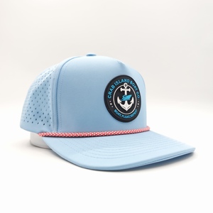 Gorras de Béisbol Deportivas Unisex con Logotipo Bordado de Diseñador Original, Ajustables, de 5 Paneles, con Diseño de Puntos Dobby y Leopardo, Gorras de Golf Personalizadas - Product Image 6
