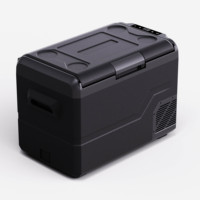 40L Grande Capacité PU Isolation Compresseur Refroidisseur Heavy Duty 24V Tension Congélateur pour Voitures et Camions