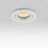 Plafonnier tubulaire LED moderne encastré anti-éblouissement COB, dimmable, en aluminium, orientable, CRI élevé 92, durée de vie 50000H, abat-jour noir