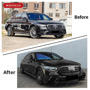 Kit carrosserie de conversion style <span class=keywords><strong>B</strong></span> pour <span class=keywords><strong>Mercedes</strong></span> Benz W223 <span class=keywords><strong>2022</strong></span>- Facelift, pièces auto style <span class=keywords><strong>B</strong></span>, kit de tuning extérieur, kit de style aérodynamique - Product Image 5