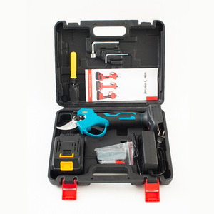 Tijeras de podar eléctricas inalámbricas con diámetro de corte ajustable, recubrimiento de PTFE, batería de litio, para bricolaje y árboles gruesos y resistentes - Product Image 6