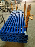 Étai métallique réglable pour coffrage extérieur - Design moderne, étais de support en métal galvanisé à chaud