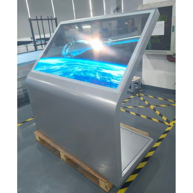 Corporate Showroom Transparent OLED Display Screen 55 Inch Ultra-thin See-through OLED Panel for Office Lobby