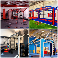 Equipo de entrenamiento de fuerza ninja Guerrero multifuncional comercial personalizado gimnasio interior equipo de fitness