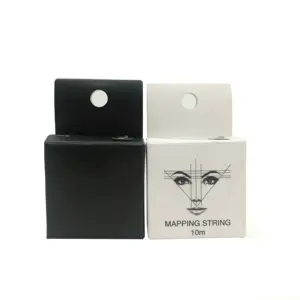 Microblading White Pre-Inked Bamboo Charcoal Eyebrow Mapping String Body Art Product