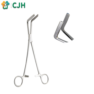 Cjh Basisinstrumenten Voor Veterinaire Chirurgie Grote Hoek Gebogen Peritoneale Pincet Cardiovasculaire Thoracale Tang - Product Image 1