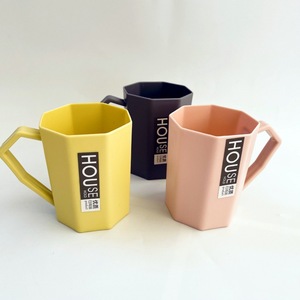 Vaso octogonal de plástico colorido para enjuague bucal, vaso para cepillo de dientes, vaso para beber [Fuente mayorista para tiendas de 1 y 2 yuanes] - Product Image 4