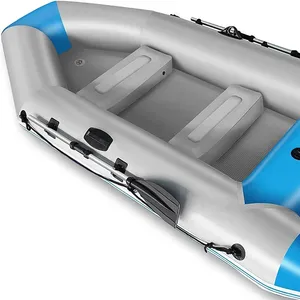 Schlussverkauf aktuelles CE langlebiges aufblasbares Boot für 4-5 Personen Fischer-Dingo-Boot professioneller Werkslieferant Aluminium-Bodenboot