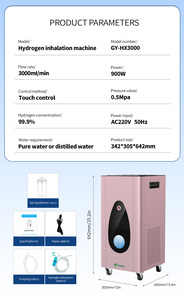 Generador de Hidrógeno de Titanio Suyzeko de 3000 ml para el Hogar, con Membrana de Enfriamiento SPE y Certificación, para Uso Doméstico con Gas - Product Image 4